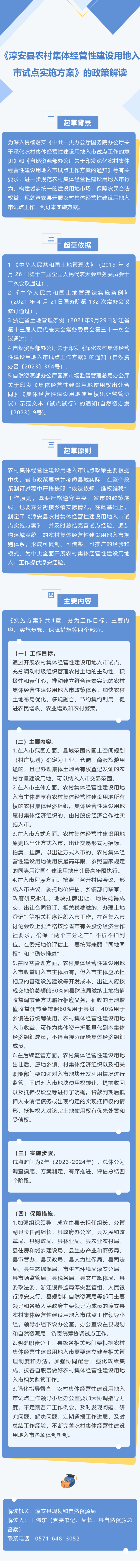 《淳安县农村集体经营性建设用地入市试点实施方案》的政策解读.png
